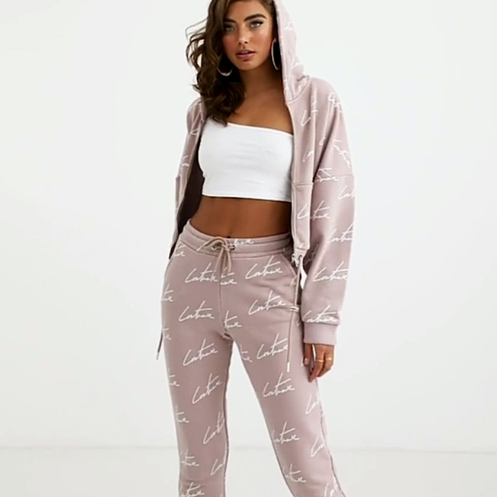 New COTTON lounge sweatpants by The Couture Club #A000N - Picture 4 of 15